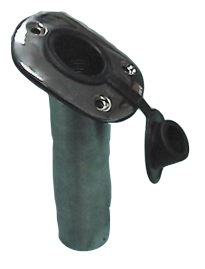 RVS gegoten inbouw hengelhouder met waterdichte bus, 30&deg;, L=240mm, max. &Oslash;40mm - 078430 72dpi - 9078430