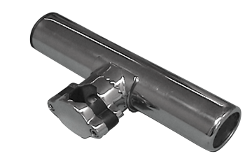RVS hengelhouder voor railingmontage (&Oslash;25mm), L=215mm, max. &Oslash;40mm - 078431 72dpi - 9078431