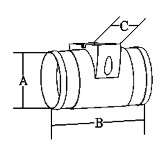 Afzuigventilator voor motorruimtes, 12V, 3,0A, 90-120m&sup3;/h, in-line montage - 078650 01 72dpi - 9078650