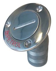 RVS dekvuldop 'Petrol', slangaansluiting &Oslash;38mm, flens &Oslash;76mm, 30&deg; model - 078719 72dpi 1 - 9078719