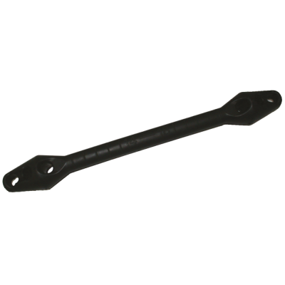 Rubber Landvastveer, touw &Oslash;6-12mm, A=430mm, B=81mm, C=25mm - 078770 72dpi - 9078770