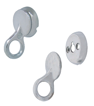 RVS Fenderooghaakset, voor fenders van 100-250mm, set van 2x oog & 2x grondplaat - 078783 72dpi - 9078783