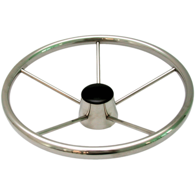 5-Spaaks stuurwiel 'model RVS', &Oslash;343mm, diepte 95mm - 078805 72dpi - 9078805