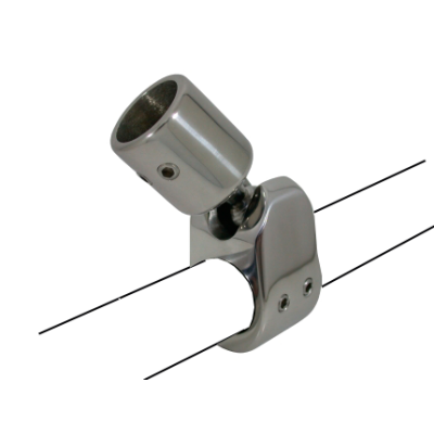 RVS Kogelscharnier afneembaar, voor 7/8" buis (22,25mm), A=22,4mm, B=97mm, C=22mm - 078975 72dpi - 9078975