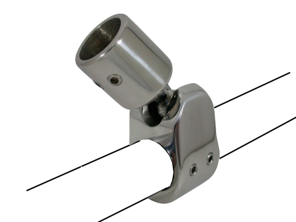 RVS Kogelscharnier afneembaar, voor 7/8" buis (22,25mm), A=22,4mm, B=97mm, C=22mm - 078975 72dpi - 9078975