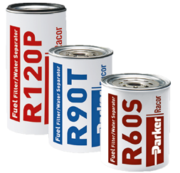 Racor Spin-On vervangingselement R45, model 445R, 645R (10 Micron T) - 079062 72dpi - 9079062