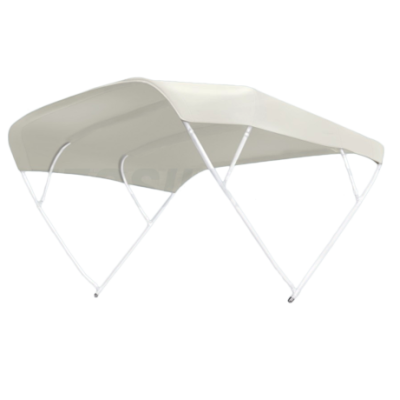 Zonnetent model 'Sixty', wit, 255x156x252cm; aluminium beugels - 080050 w 1 1 1 1 - 9080054/W