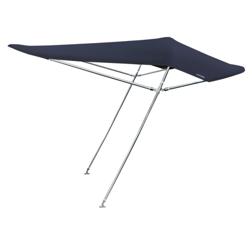 Zonnetent model 'Aria' 150x122x200cm; blauw; buis &Oslash;22mm - 080190 b 2 - 9080190/B