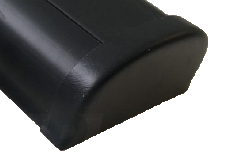 PVC eindkap 'Bumper', zwart - 080715 72dpi - 9080715