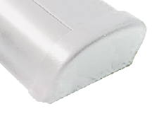 PVC eindkap 'Bumper', wit - 080725 72dpi - 9080705