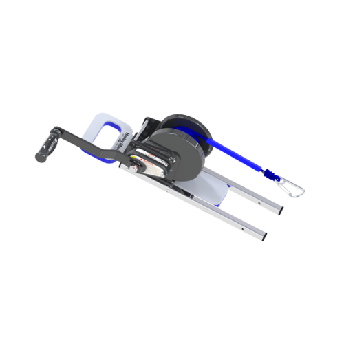Hurley H3O+ Davit w/Manual Winch  White - 084637 72dpi - 9084637