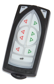 XFORCE Draadloze afst. bediening voor EB/SP 6-knops voor boeg-hekschroef-lier - 085838 72dpt - 9085838