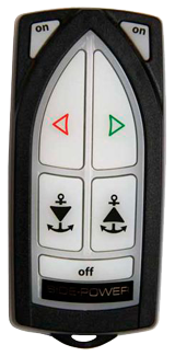 XFORCE Draadloze afst. bediening voor EB/SP 4-knops voor boeg-hekschroef-lier - 085839 72dpi - 9085839