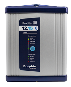 Dolphin Prolite acculader, IP65, 12V, 15A, 2x uitgang - 086280 72dpi - 9086280