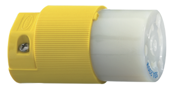 NEMA-32A-Vervangingsconnector, 32A/230V, voor walstroomkabel (9089326), kunststof, vrouwelijk, IP20 - 089328 72dpi - 9089328