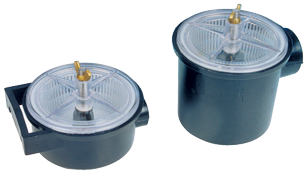 Kunststof koelwaterfilter, 1-1/2", H=125-175mm, 6650l/u - 090150 72dpi - 9090325