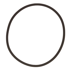 O-ring voor deksel van koelwaterfilter 9090150/325 - 090150g 72dpi - 9090150/G