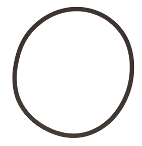 O-ring voor deksel van koelwaterfilter 9090150/325 - 090150g 72dpi - 9090150/G