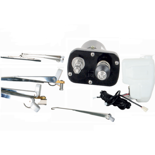 RVS Ruitenwisserarm parallel, L=450mm - 096005 - 9096745