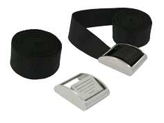 Spanband met RVS clip, 25x2300mm (breekkracht 400kg) (per paar) - 098101 72dpi - 9098101