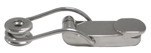RVS Bakkist-spansluiting met verende draadbeugel, A=94mm, B=28mm, C=13mm - 098107 72dpi - 9098107