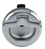 RVS Luiksluiting met draaigreep, A=9-22mm, B=19-25mm, C=54mm, D=45mm - 098120 72dpi - 9098120