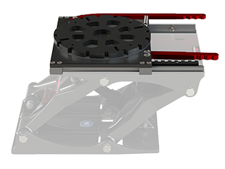 Shockwave Draaiplateau met slede - 10000552 1 - 10000552