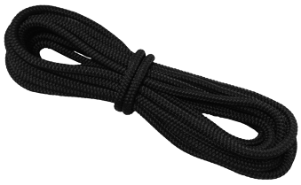 premium PES HT 16 fenderlijnen ⌀8mm, 2,5m, zwart (VPE 2) - 10000703 - 10000703