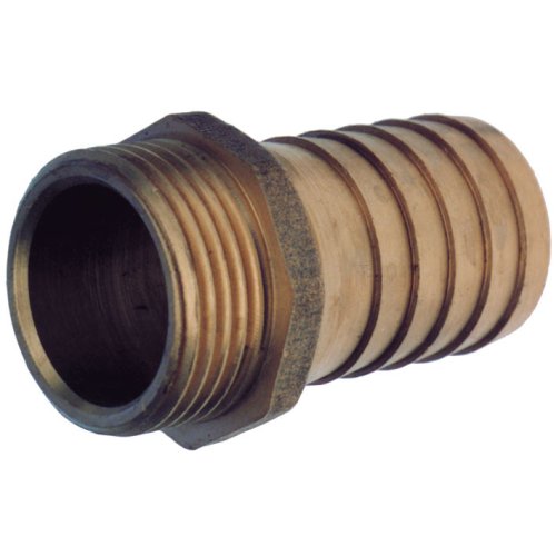 Messing slangtule, 1/4"x6mm - 1004a6 - 1004A6