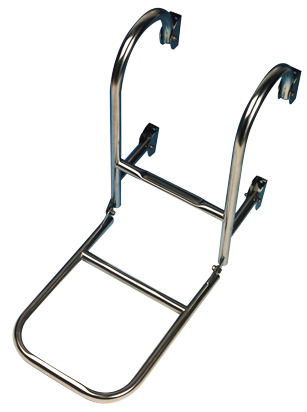 RVS Zwemtrap, 4-treden, voor dekmontage, afm. uitgeklapt 260x1010mm, buis &Oslash;20mm - 110041 72dpi - 110041