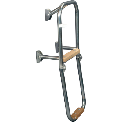 RVS Zwemtrap, 2-treden met hout bekleed, afm. uitgeklapt 240x685mm, buis &Oslash;20mm - 110053 72dpi - 110053