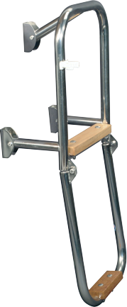 RVS Zwemtrap, 2-treden met hout bekleed, afm. uitgeklapt 240x685mm, buis &Oslash;20mm - 110053 72dpi - 110053