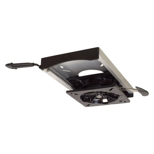 Springfield heavy duty aluminium slede met draaiplateau, zwart (4-standen) - 1100550 l 9069204 - 9069204