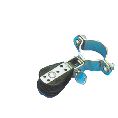Kunststof railingblok (voor buis &Oslash;25mm), 8mm, kogellagers 28mm, werkbelasting 150kg, breekkracht 750kg - 117200 72dpi - 117200