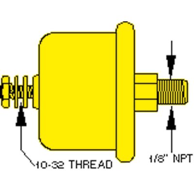 Oliedrukzender single station 100PSI (6,9 Bar), 1/8" NPTF (SW: 240-33 Ohm) - 1501671e 72dpi - 1501671E
