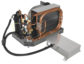 Vitrifrigo Self-Contained airco unit, 12000 BTU/h - 230V, incl. bedienpaneel - 175963 72dpi - 175963