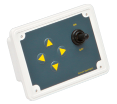 Vervangings controlepaneel, 12V, 122x92x7mm, inbouwdiepte 40mm inclusief stekker - 180132 72dpi - 180132