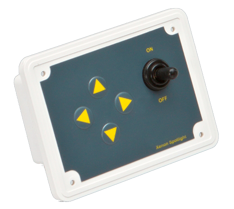 Vervangings controlepaneel, 24V, 122x92x7mm, inbouwdiepte 40mm inclusief stekker - 180142 1 - 180142