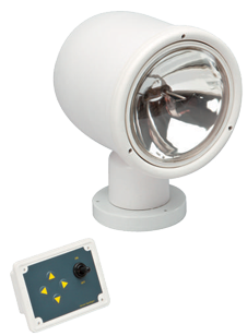 Xenon Zoeklicht, elektrisch bediend met bedienpaneel, 12V/55W - 181232 72dpi - 181232