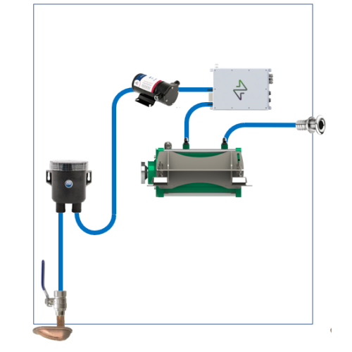 Open cooling system Inboard (fresh water) - 18220301004 - 18220301004