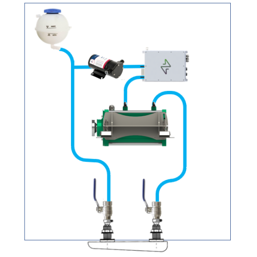 Closed cooling system (Keel cooler) - 18220301005 1 - 18220301005