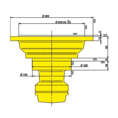 Bell Housing, Volvo Sterndrive - 2213310001a 72dpi 1 - 22.10110001