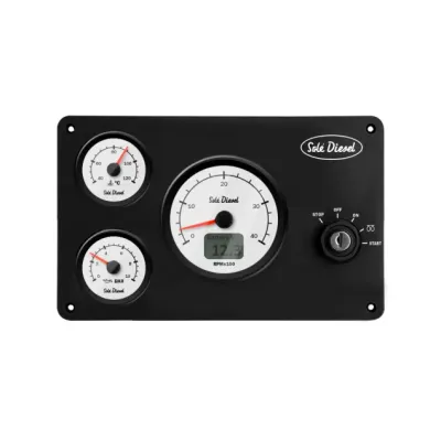 Sol&eacute; Instrumentenpaneel SSG-30 Mini-17/29 ETS 12V wit (vervangt SVT-30, 22.60938132R - 2263938311bs - 22.63938311BS