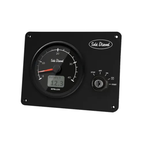 Sol&eacute; Instrumentenpaneel SSG-20 Mini-33/44 ETS 12V Black - 2263972211ns - 22.63972211NS
