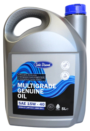 Sol&eacute; Motorolie, container 5l, Multigrade 15W40, ACEA: E5/E3, API CH-4 - 22a0105000 - 22.A0105000