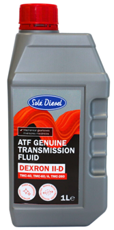 Sol&eacute; ATF-olie, container 1l, Dexron II-D, voor mechanische keerkoppelingen TMC-serie - 22a0201000 1 - 22.A0201000