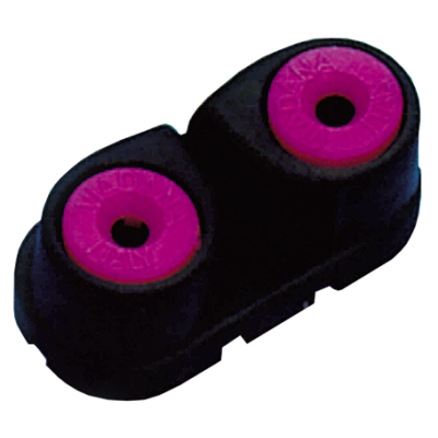 Nylon kogelgelagerde schootklem zonder beugel voor lijn &Oslash;3-8mm, gatafstand 26mm - 251000 72dpi - 251000