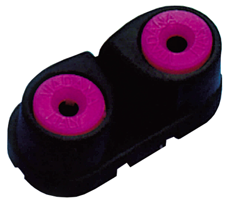 Nylon kogelgelagerde schootklem zonder beugel voor lijn &Oslash;3-8mm, gatafstand 26mm - 251000 72dpi - 251000
