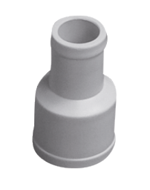 Kunststof doorvoer/slangtule voor conversiekit 38x25mm - 259116 - 259116