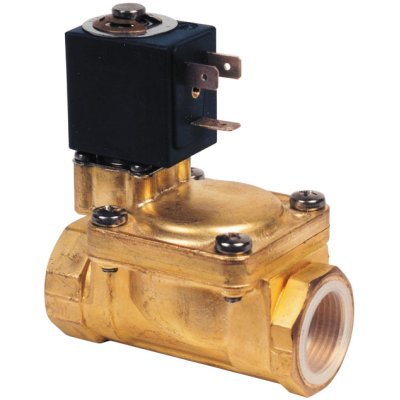 Magneetklep, 3/4", 24V/6W, doorlaat &Oslash;18mm, 0,35-12bar (in rust gesloten) - 259301 72dpi - 259301